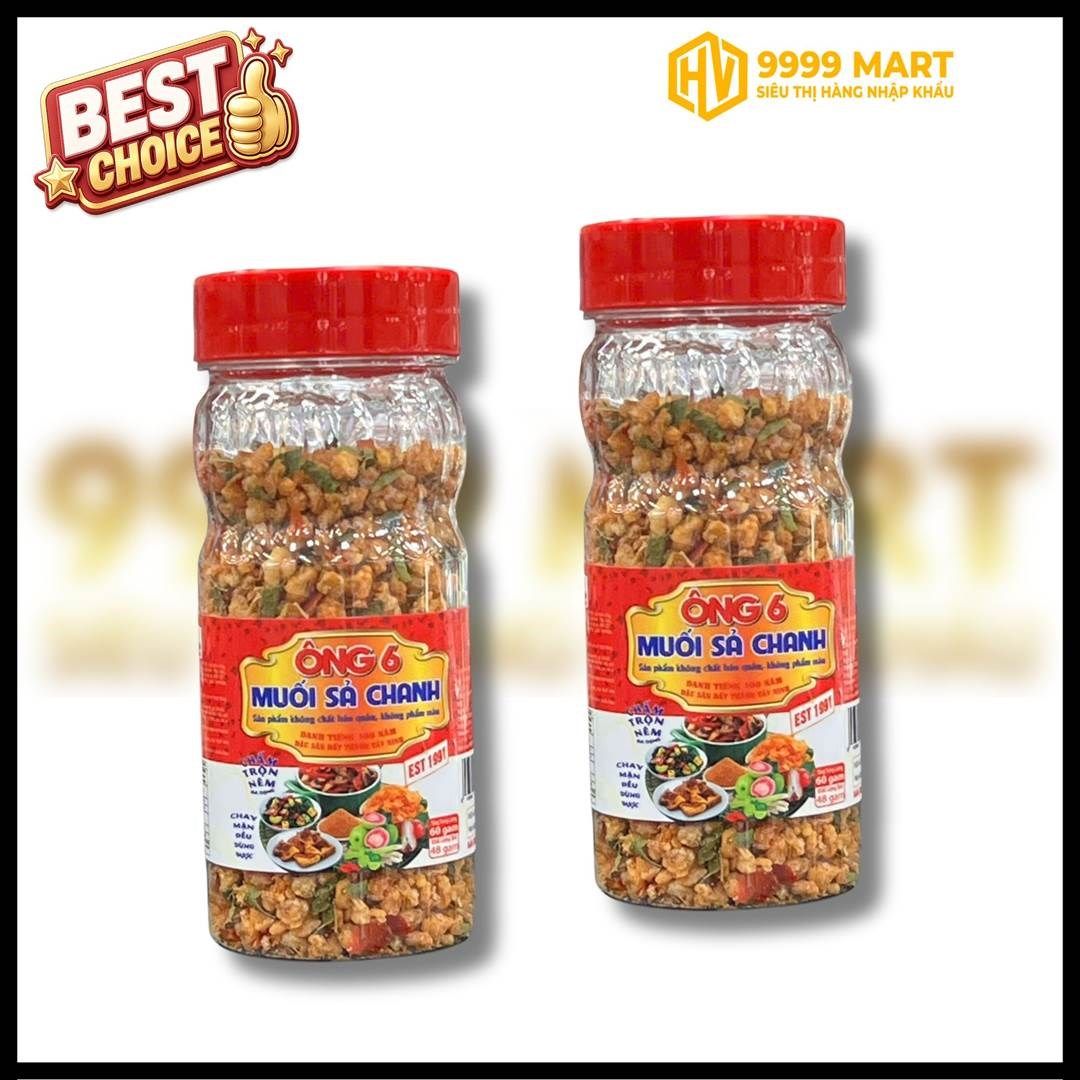  Muối Sả Chanh Ông 6 (60g) 