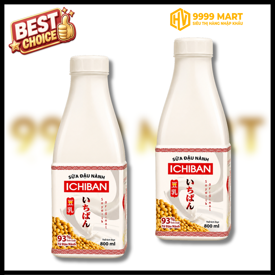  Sữa Đậu Nành 800ml Ít Đường 