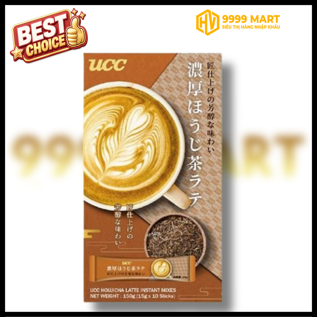  Bột Trà Rang Hojicha Latte Ucc 150g - Malaysia 