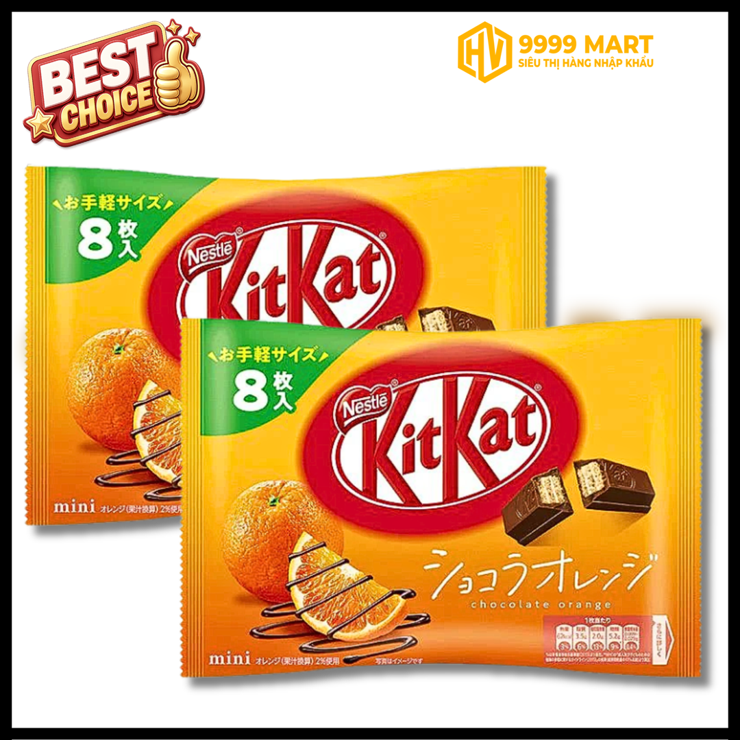  Bánh KitKat Cam Socola - Nhật 