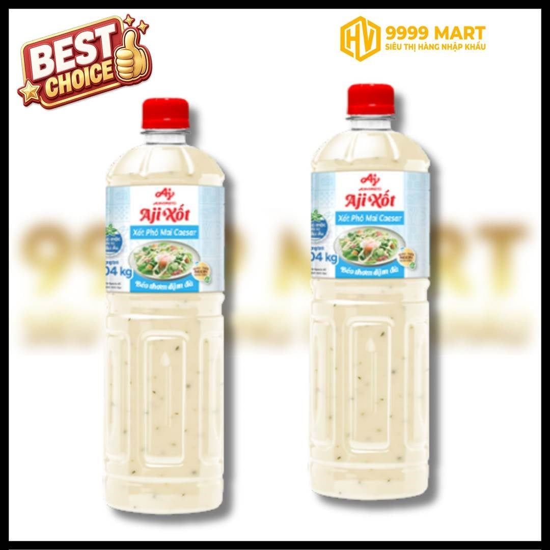  Xốt Phô Mai Caesar Ajinomoto Aji - xốt 1.04kg 