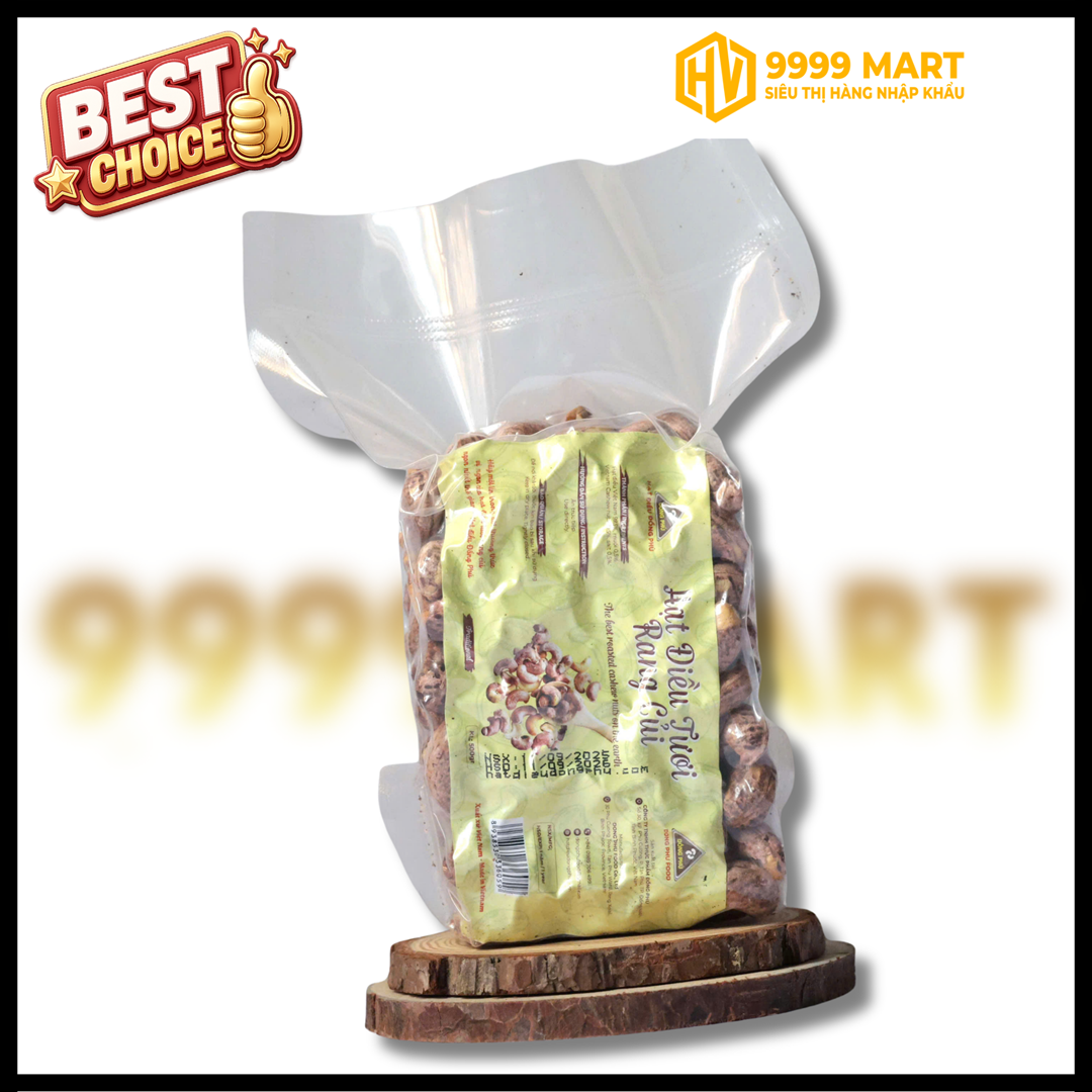  Hạt Điều Tươi Rang Củi Đồng Phú Gói 500g 