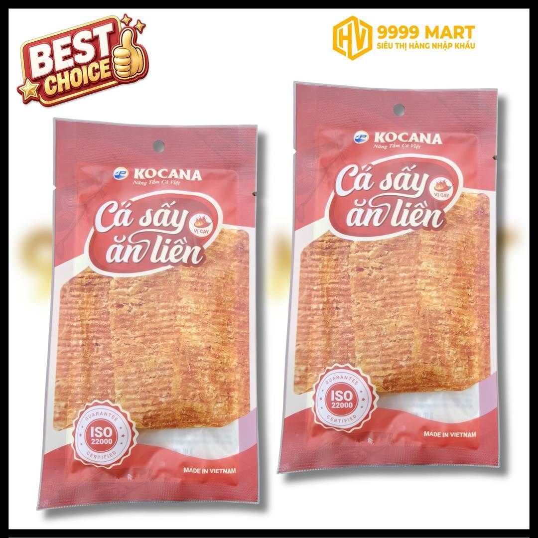  Cá Sấy Ăn Liền Vị Ớt 10g 