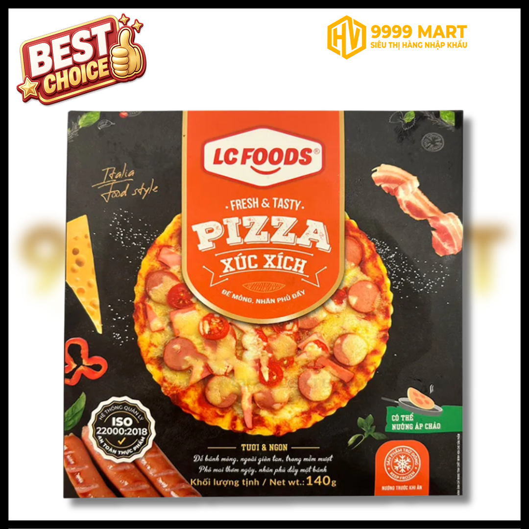  Pizza Bò Bằm Lc 140g - Việt Nam 