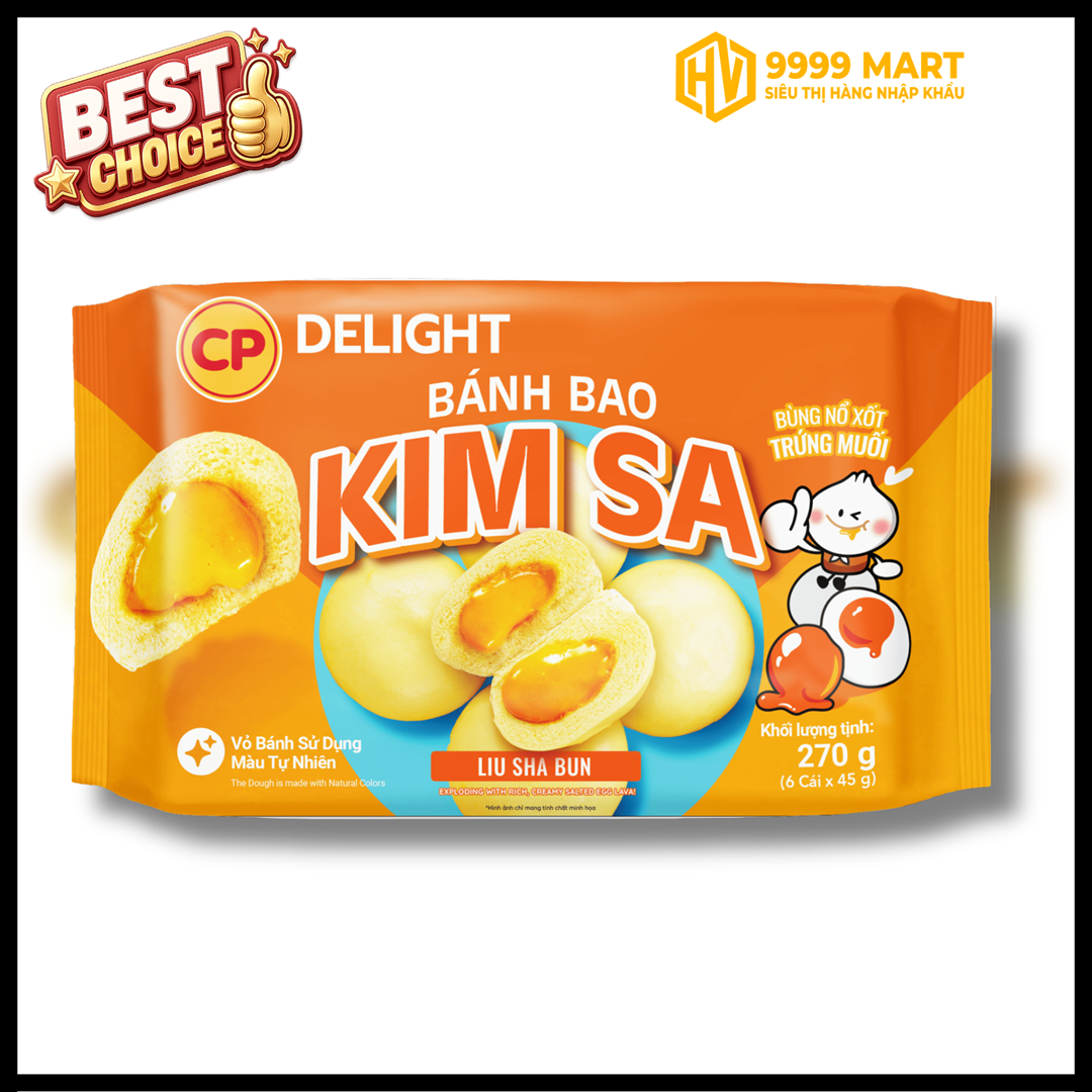  Bánh Bao Kim Sa 45g (540g) 