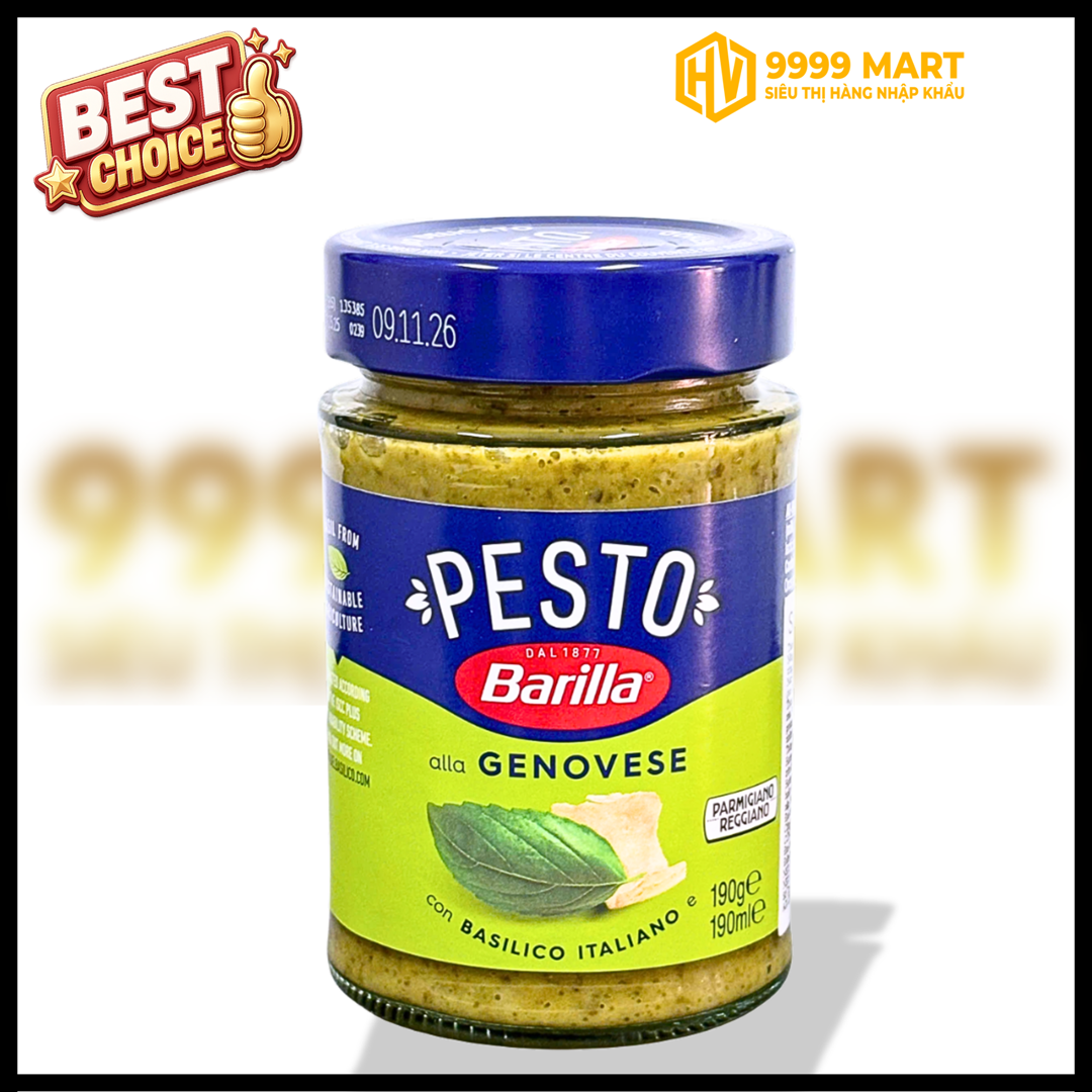  Sốt Barilla Pesto Genovese 190ml - Ý 