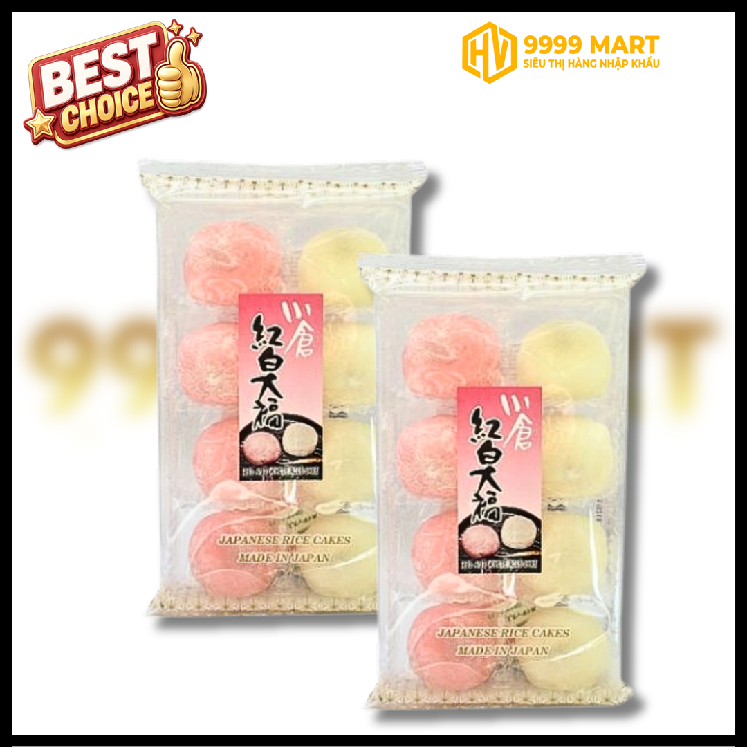  Bánh Mochi Vị Hồng Bạch 200g - Nhật Bản 
