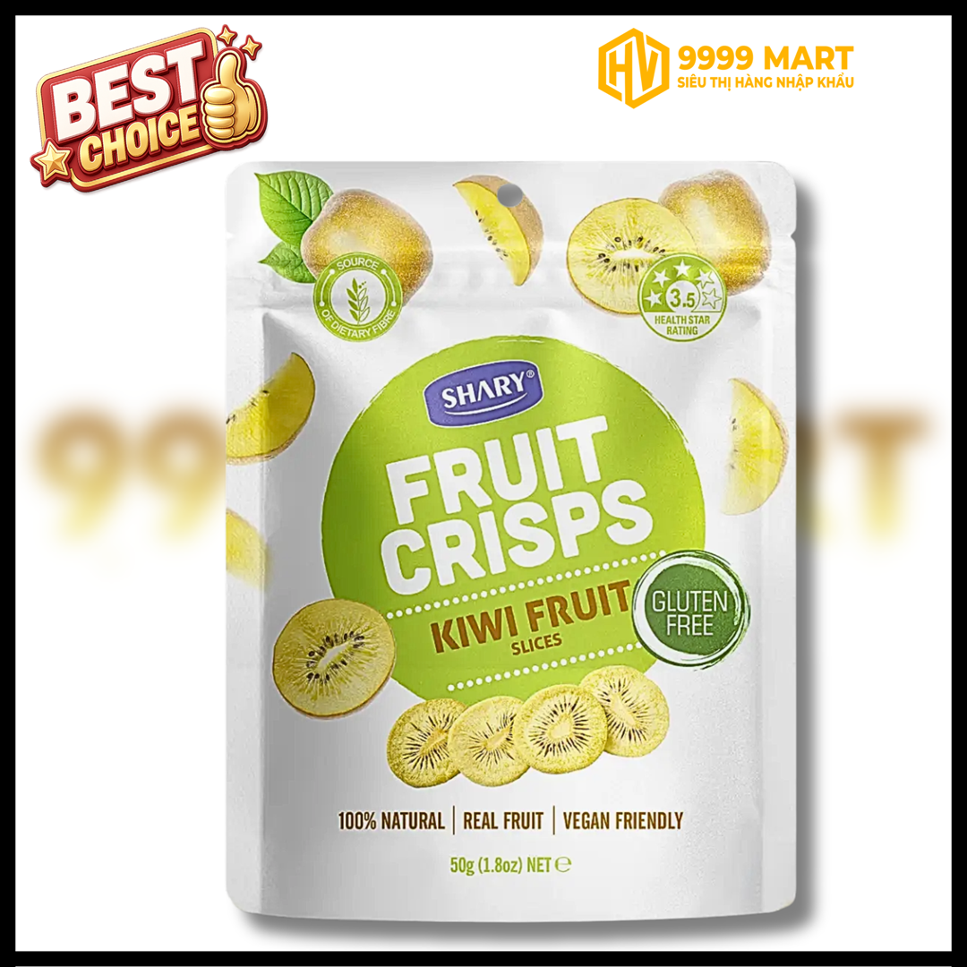  Kiwi Sấy Giòn Shary 50g - Úc 