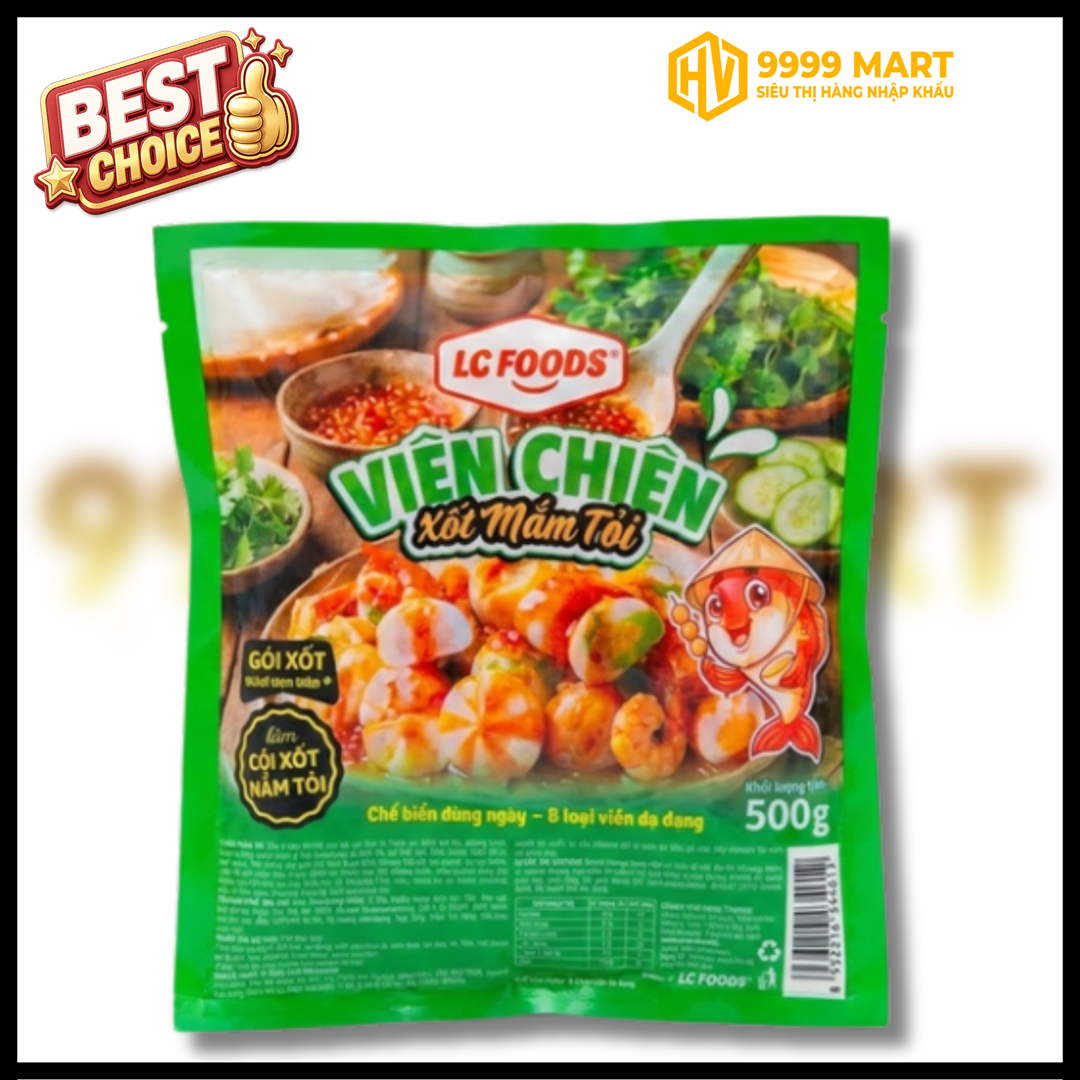  Viên Chiên Xốt Mắm Tỏi Lc 500g -Vn 