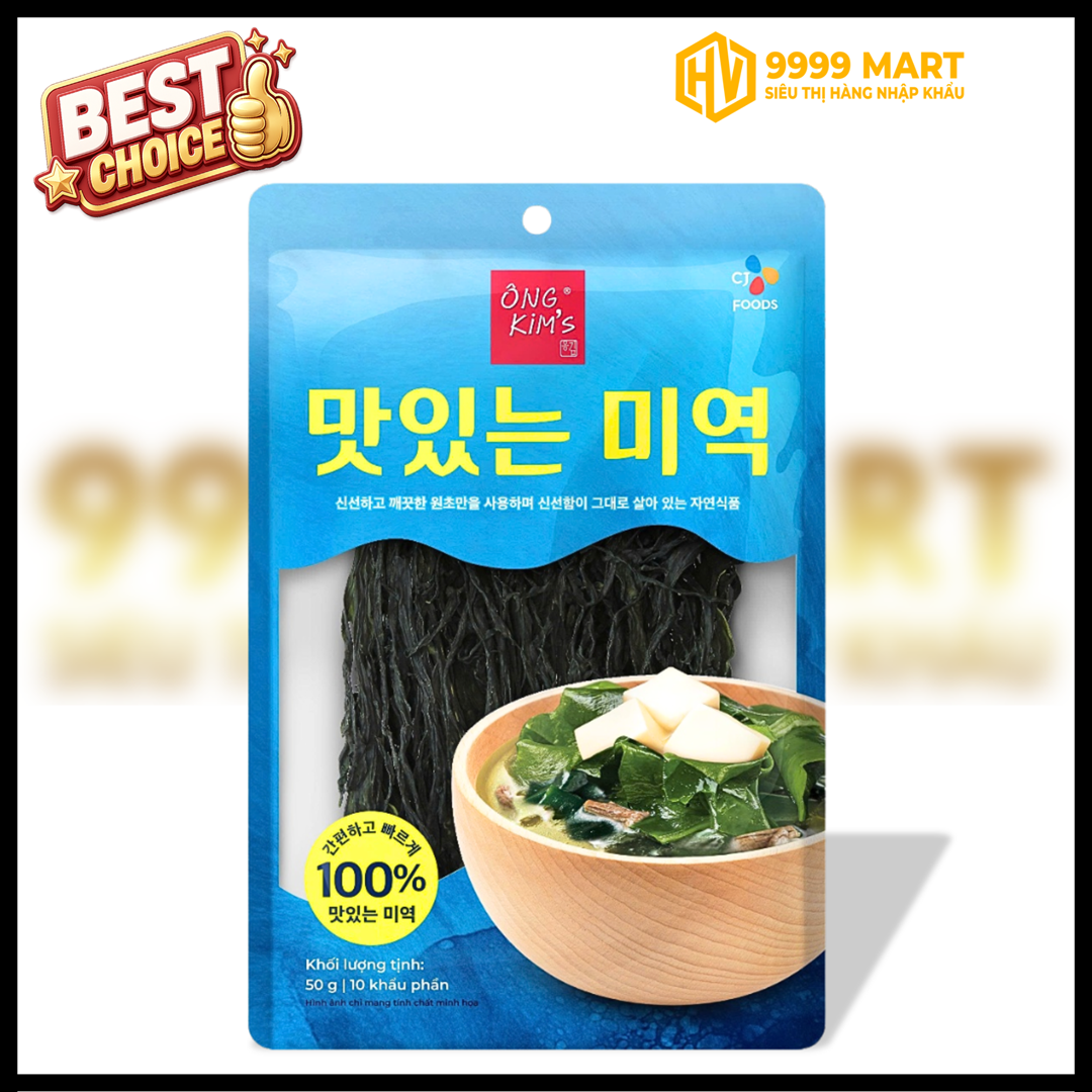  Rong Biển Nấu Canh Cj Ông Kim's Gói 50g 