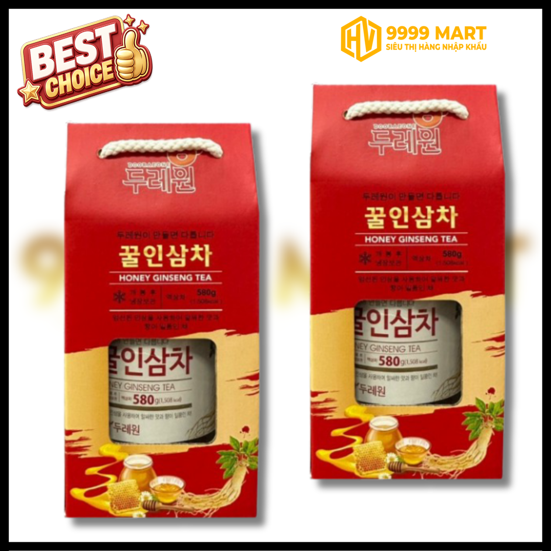  Mật Ong Sâm Doraewon 580g - Hàn Quốc 