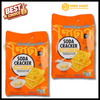 Bánh Ăn Kiêng Soda Cracker Vị Trứng Muối 400g (Cam) - Thái Lan | 9999mart
