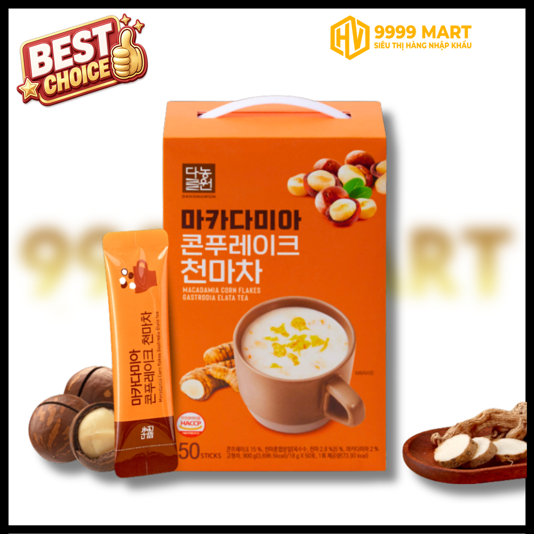  Bột Ngũ Cốc Macca Thiên Ma Danongwon 18g X50 Gói - Hàn Quốc 