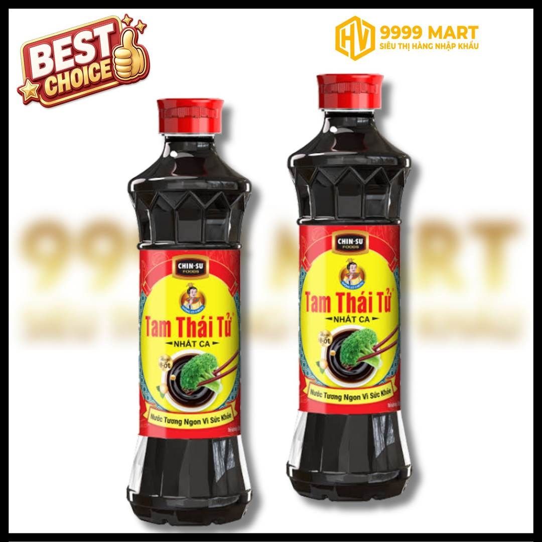  Nước Tương Tam Thái Tử Nhất Ca I-ốt 650ml 
