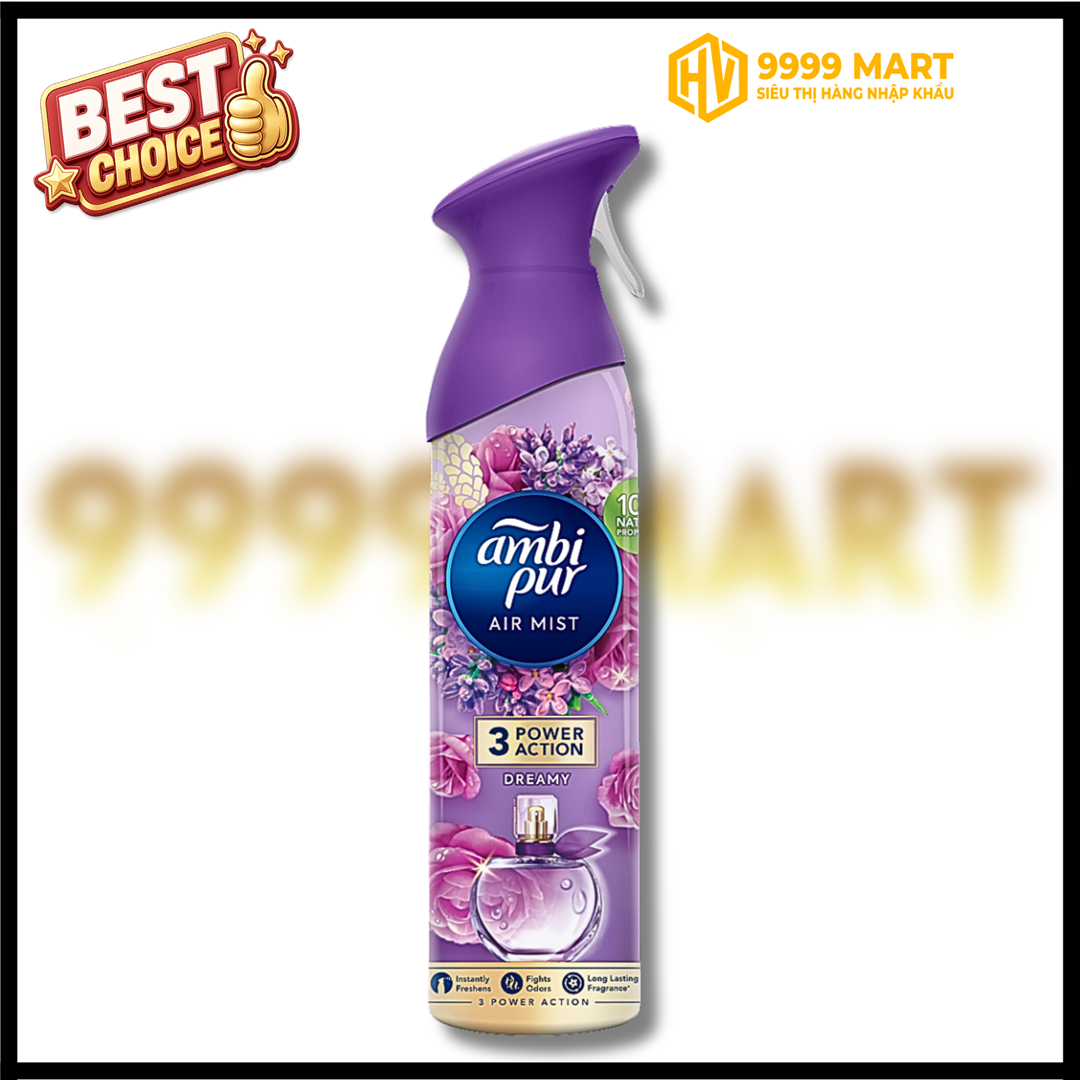  Ambibur Xịt Phòng Mộng Mơ 275ml 