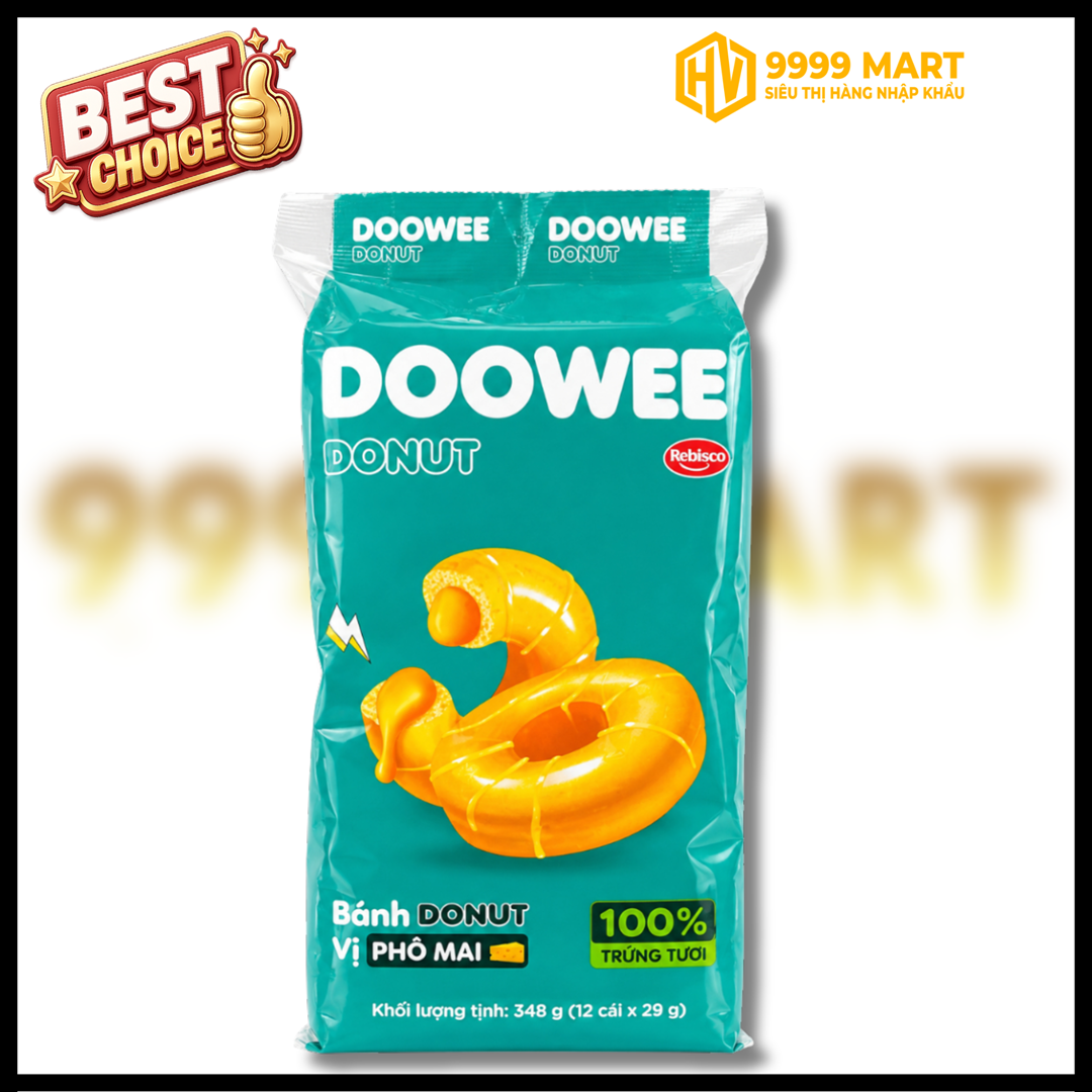  Bánh Donut Vị Phô Mai 348g 