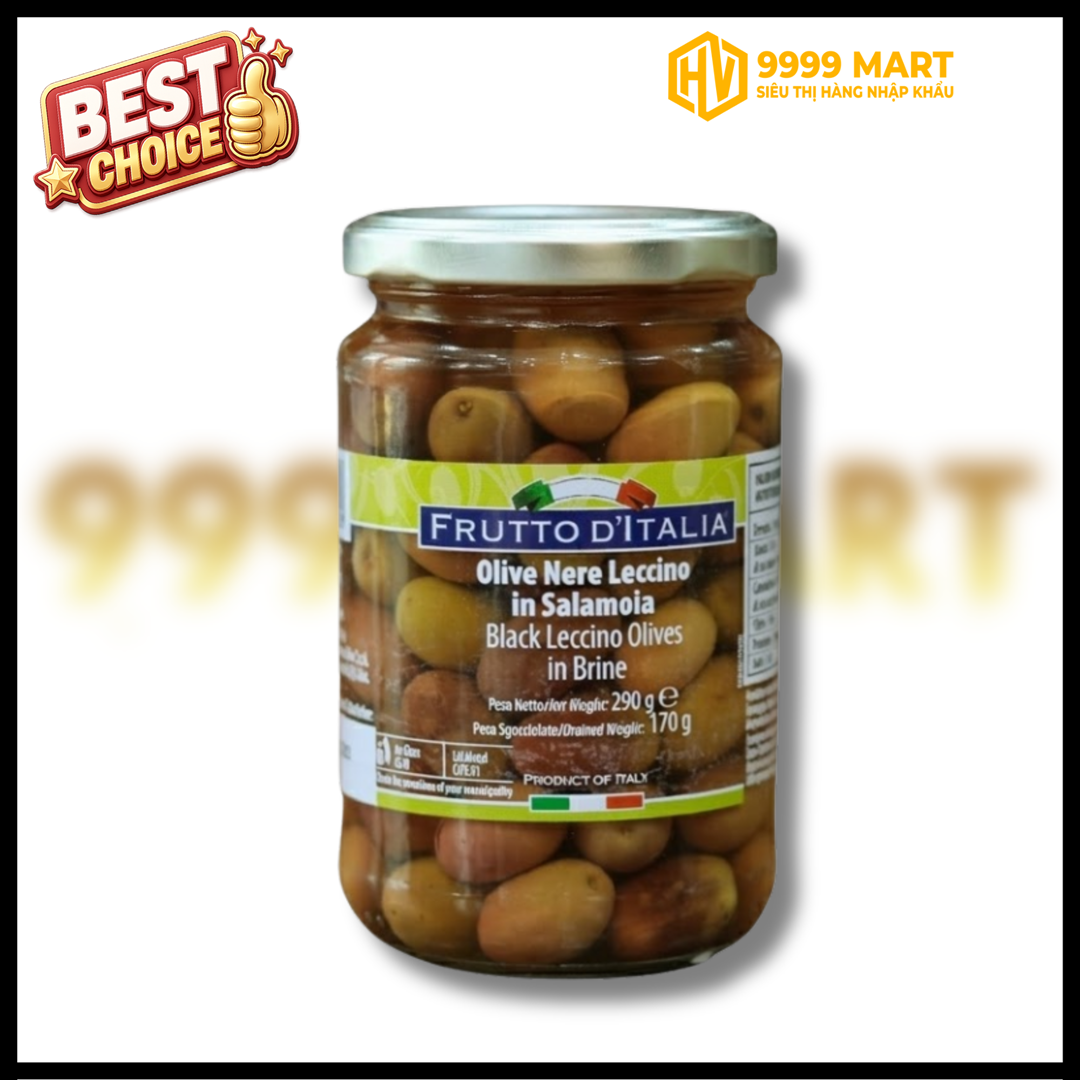  Oliu Đen Castelvetrano 290g - Ý 