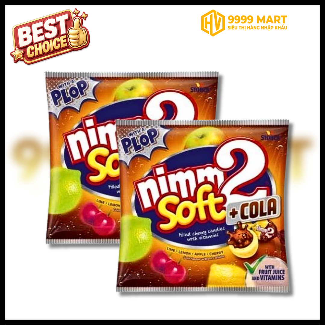  Kẹo Nimm2 Soft Coca Cola 90g - Đức 