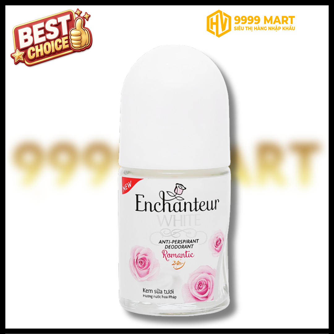 Enchanteur Lăn Khử Mùi Trắng Da Romantic 25ml 