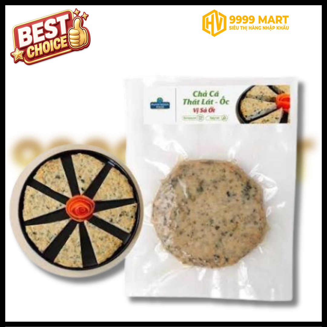  Hapi Chả Cá Thát Lát - Ốc Vị Sả Ớt 200g 