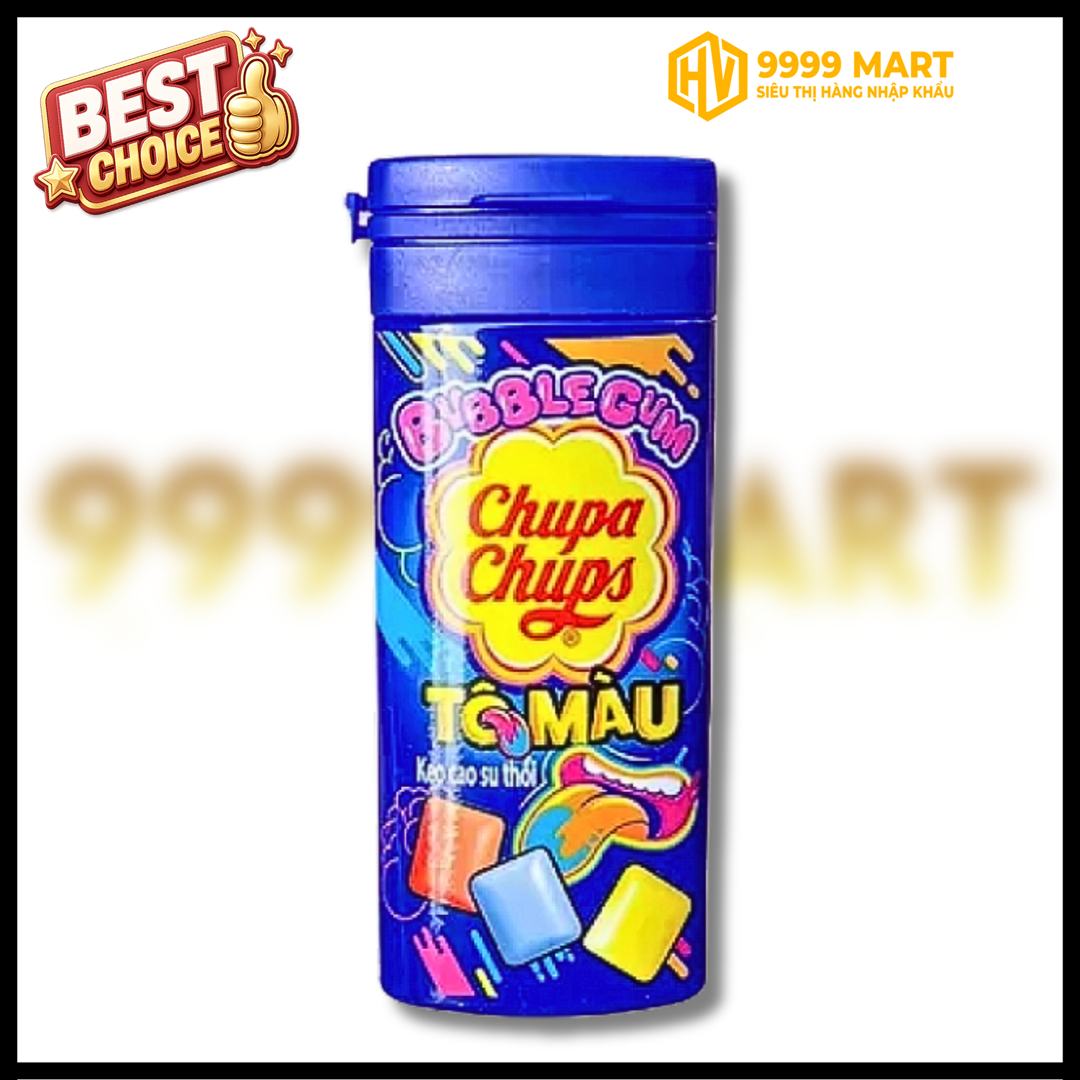  Kẹo Cao Su Chupa Chup Bb Tô Màu 27g 