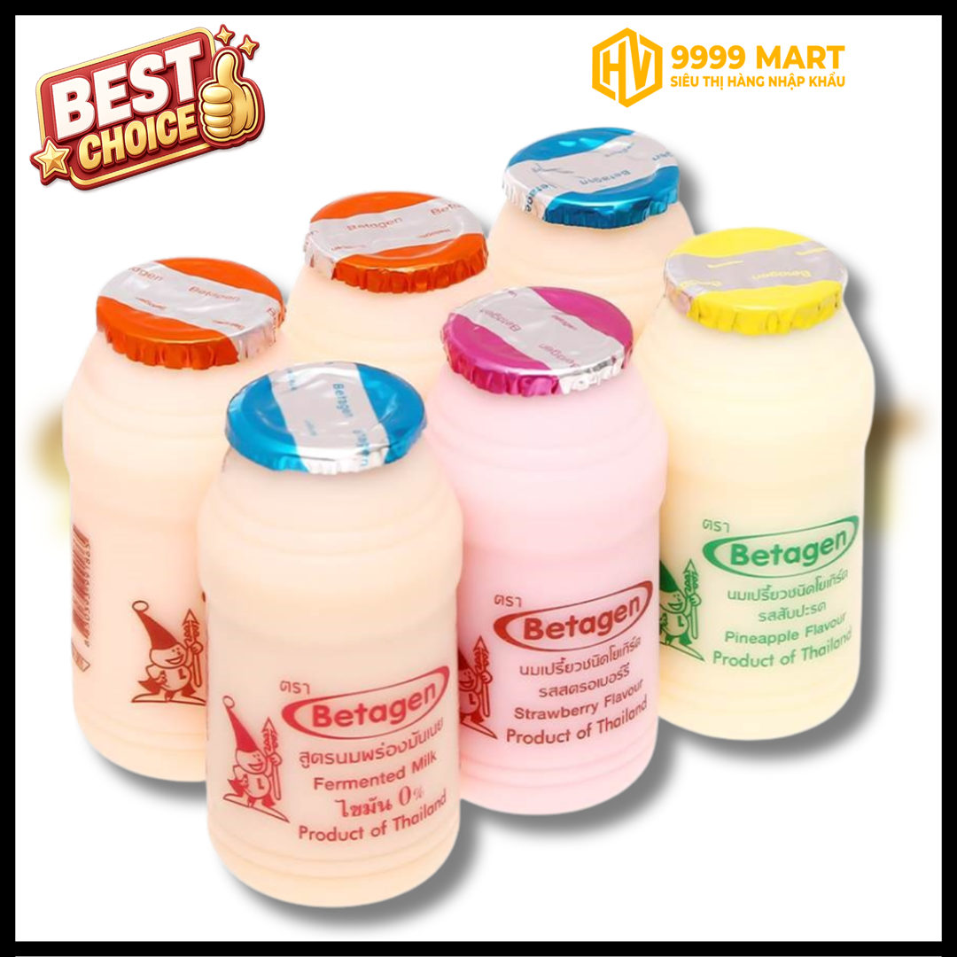  Sữa Chua Betagen Mix Vị 85ml - Thái Lan 