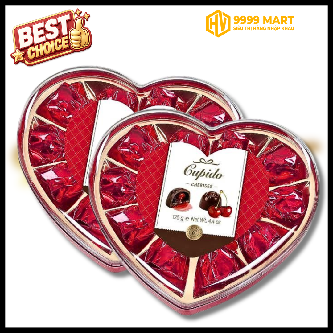  Socola Cupido Cherises 125g - Hungary 