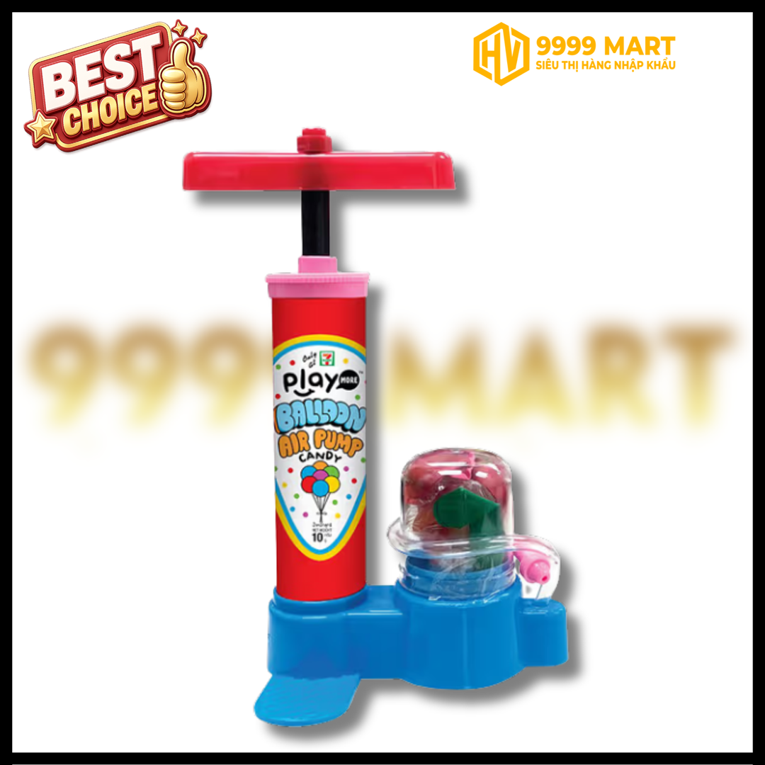  Kẹo Đồ Chơi Bơm Bong Bóng Playmore 10g 