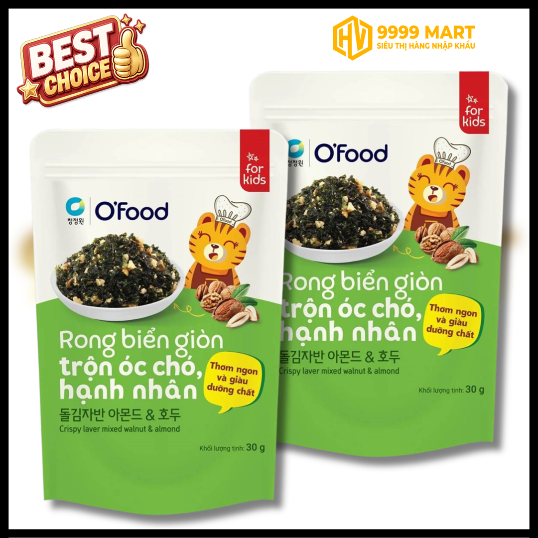  Rong Biển Trộn Cơm Em Bé Cười Vị Trứng Cá 50g 