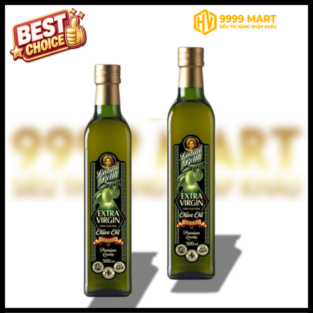  Dầu Oliu Latino Bella Nguyên Chất 500ml - Tây Ban Nha 