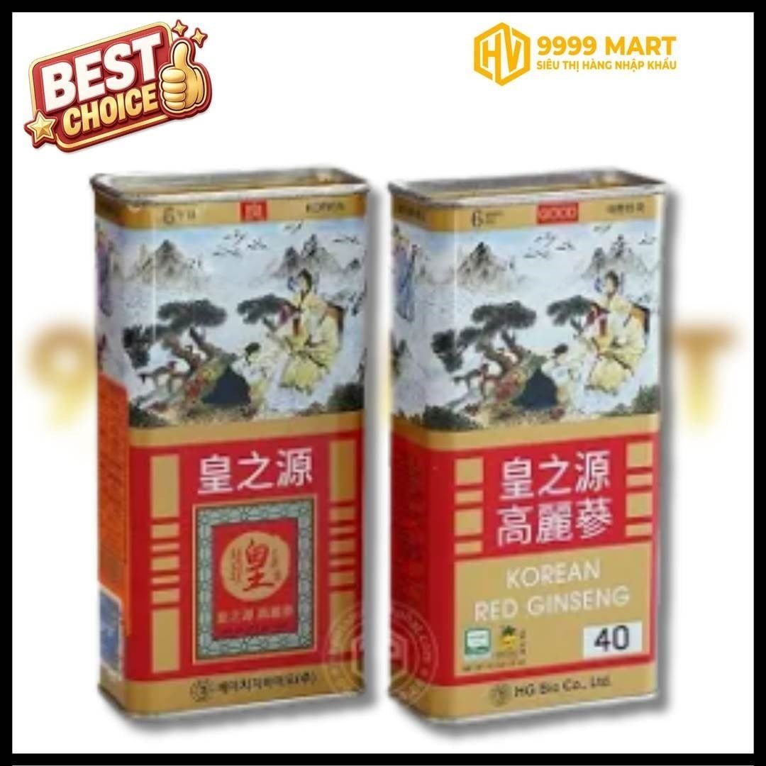  Hồng Sâm Củ Khô Hg.Bio 37.5g - Hàn Quốc 