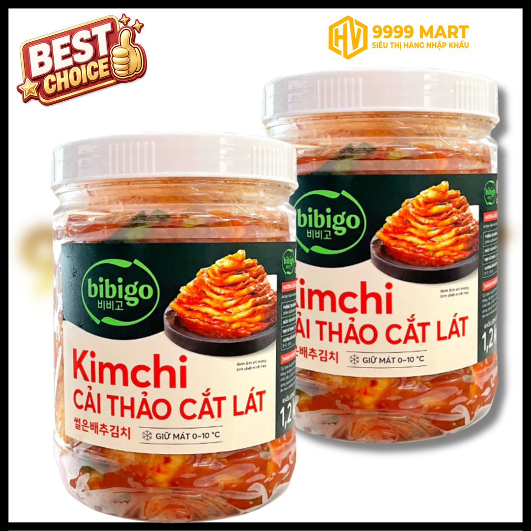  Kim Chi Cải Thảo Cắt Lát 1,2kg 