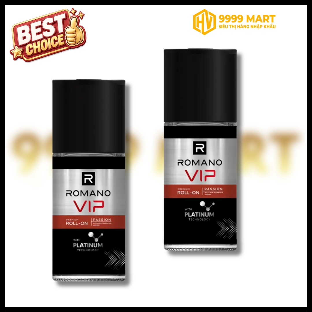  Romano Lăn Khử Mùi Vip Passion 50ml 
