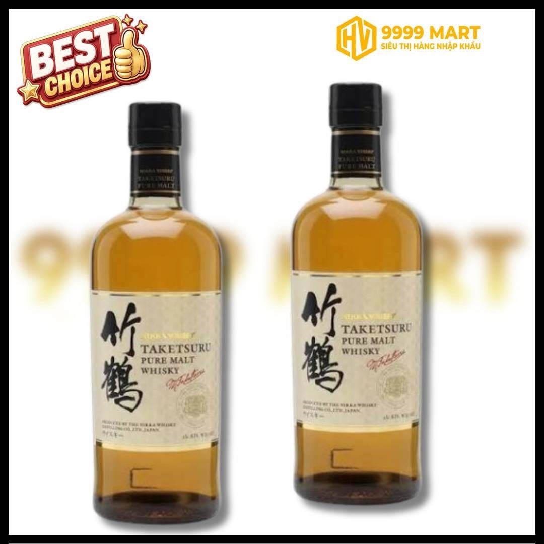  Rượu Taketsuru Whisky Pure Malt 700ml 