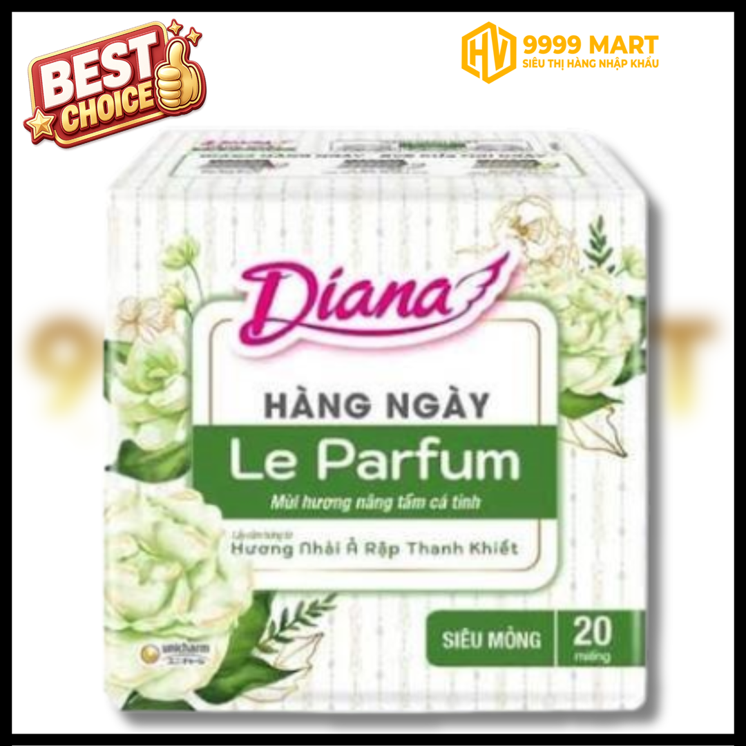  Băng Vệ Sinh Diana Hằng Ngày Le Parfum Hương Nhài 40 Miếng 