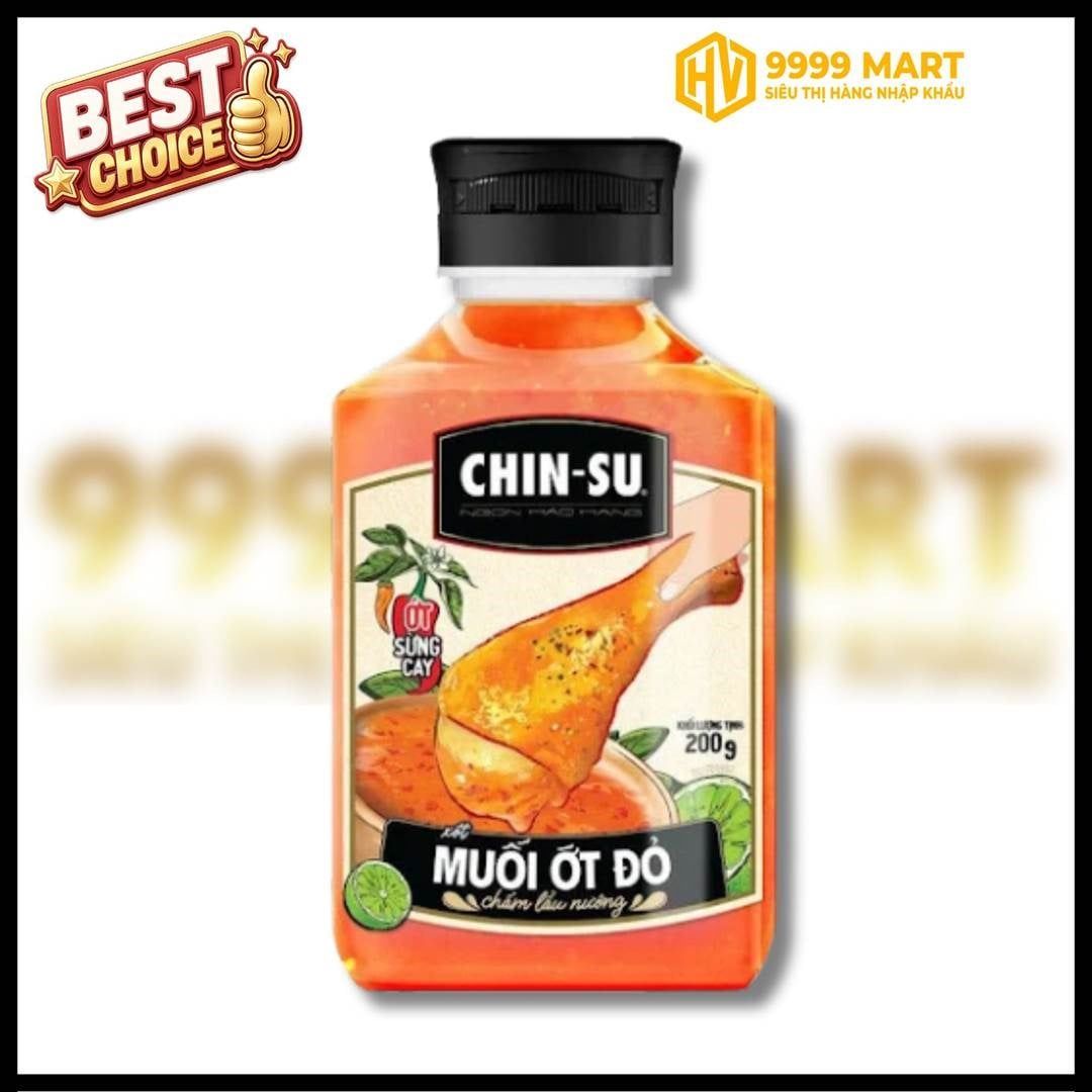  Xốt Muối Ớt Đỏ Chin-su 200gr 