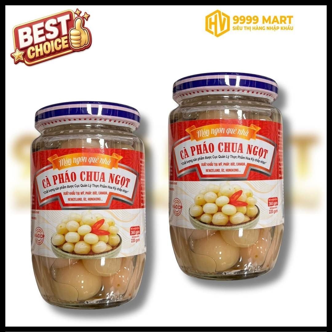  Cà Pháo Chua Ngọt 360g 