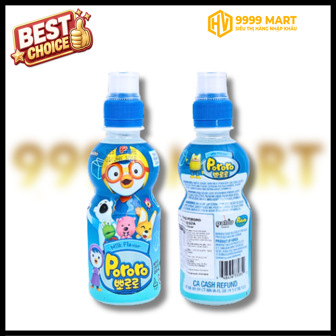  Nước Uống Pororo Hương Vị Sữa 235ml 