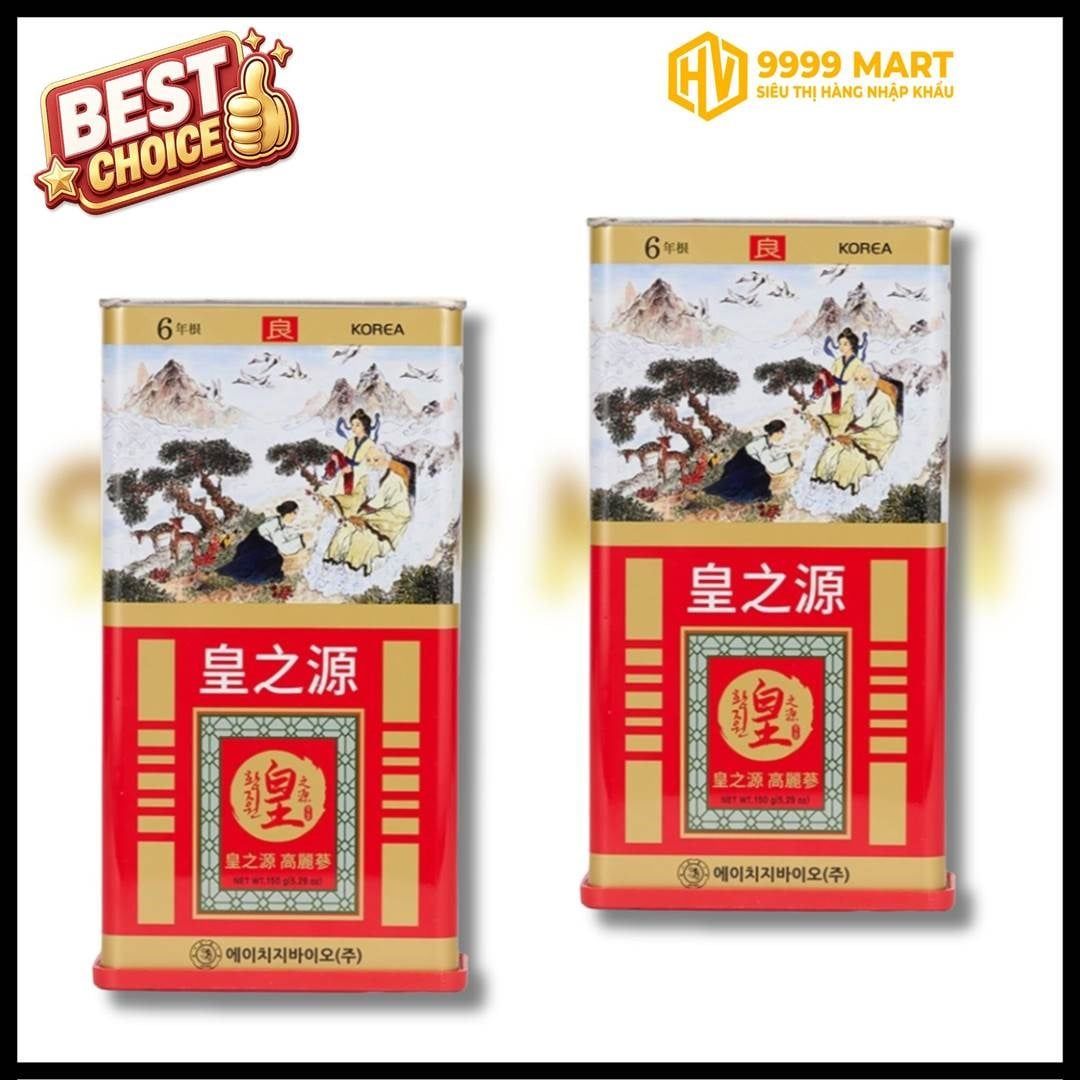  Hồng Sâm Củ Khô Hg.Bio 150g - Hàn Quốc 