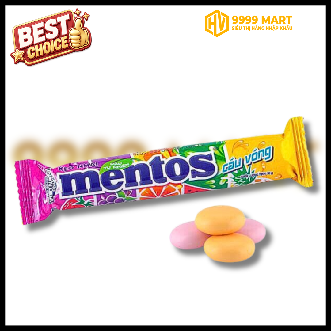  Kẹo Mentos Cầu Vòng 29.7g 