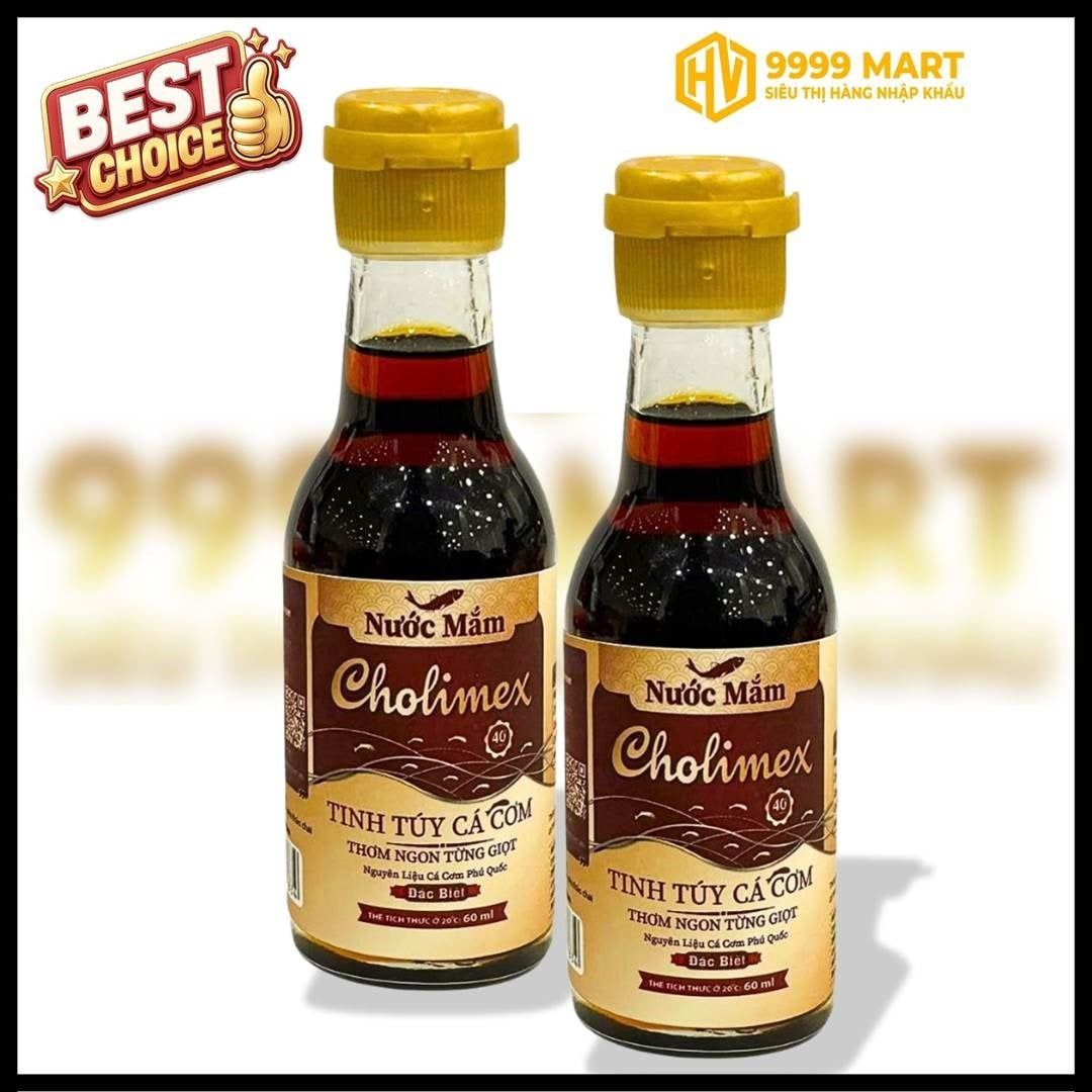  Nước Mắm Cholimex 40 Độ Đậm 60ml 