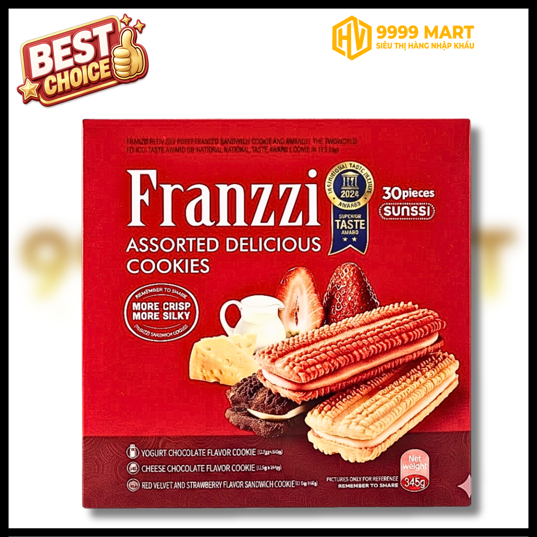  Bánh Franzzi Mix Vị 345g 