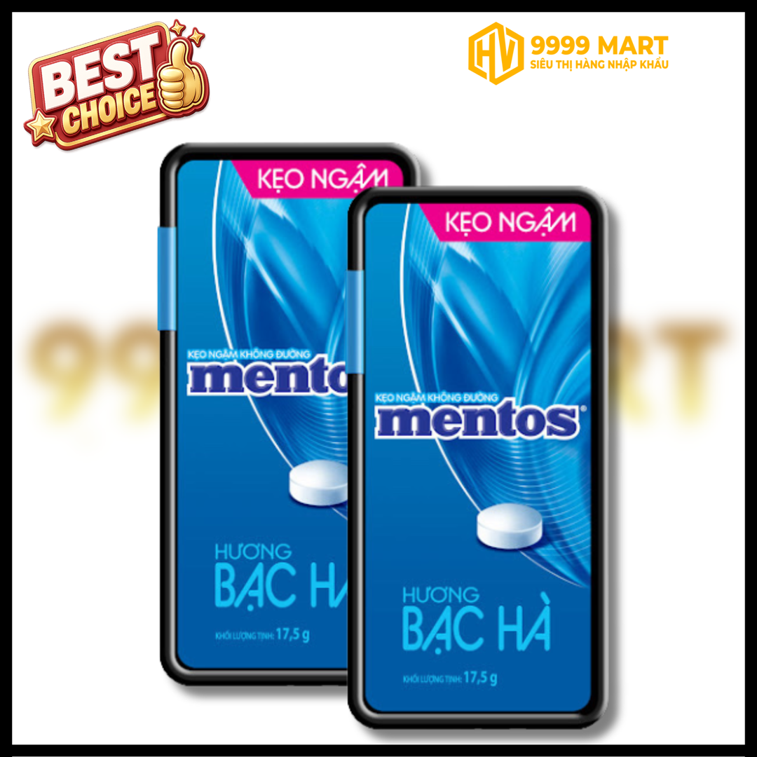  Kẹo Ngậm Mentos Bạc Hà 17.5g 