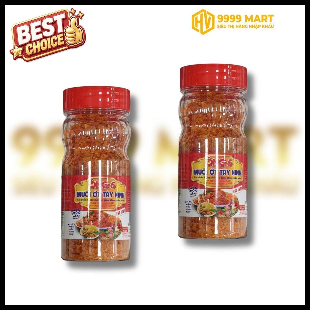  Muối Ớt Tây Ninh Ông 6 (65g) 