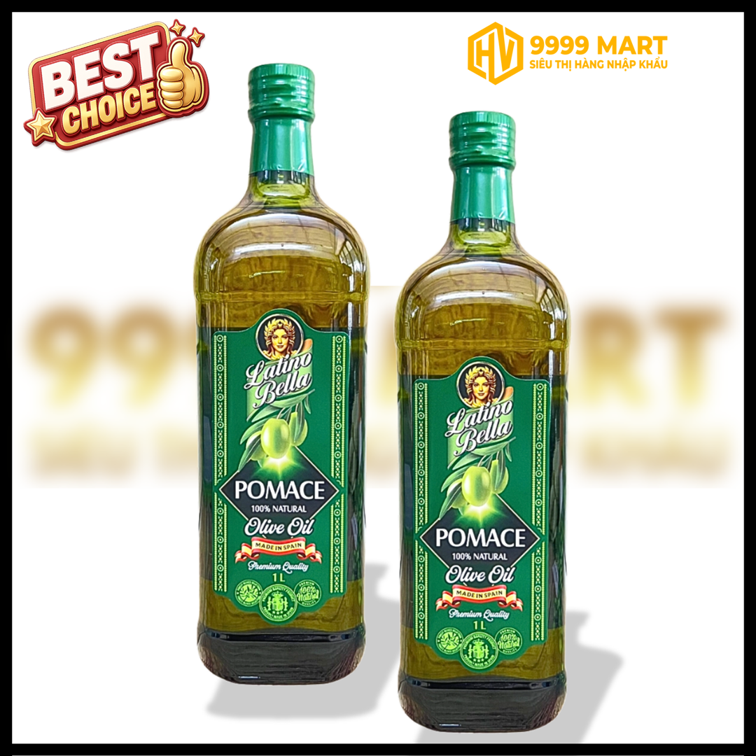  Dầu Oliu Latino Pomace Chiên Xào 1l - Tây Ban Nha 