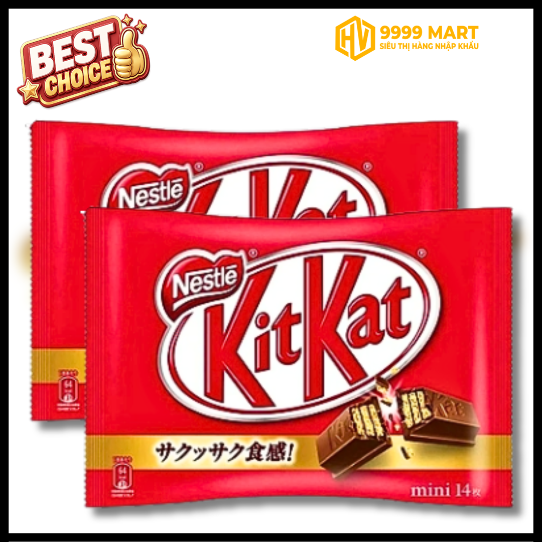  Bánh KitKat Socola Vị Truyền Thống - Nhật 