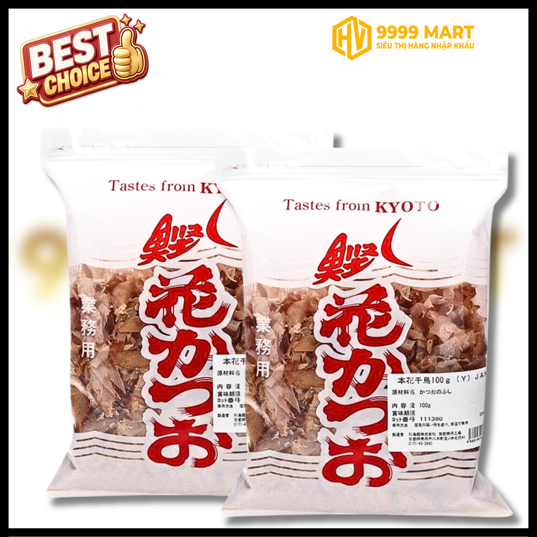  Cá Ngừ Bào Hanakatsuo Chidori 100g - Nhật Bản 