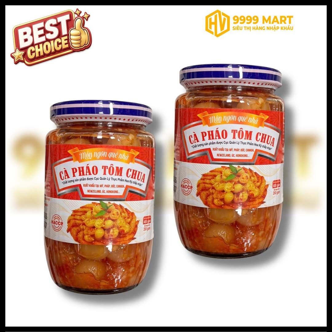  Cà Pháo Tôm Chua 400g 