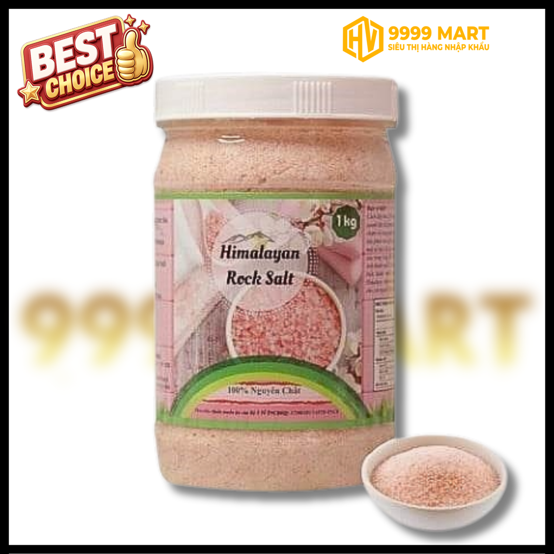  Muối Hồng Himalaya Dạng Nhuyễn Oh Smile Nuts 1kg 
