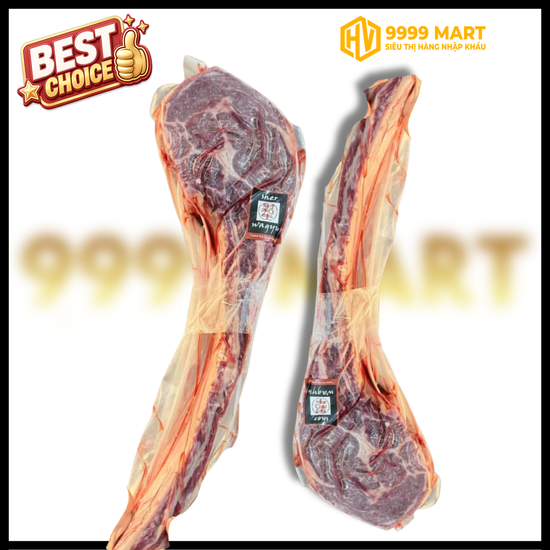  Sườn Vảnh 4-5 Bò Wagyu - Nhật - (Tomahawk Wagyu) 